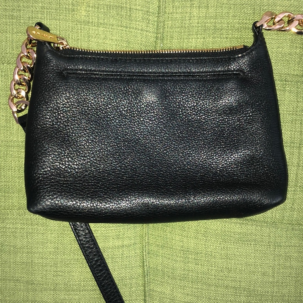 Auth. Michael Kors Studded Leather Crossbody - Picture 4 of 8